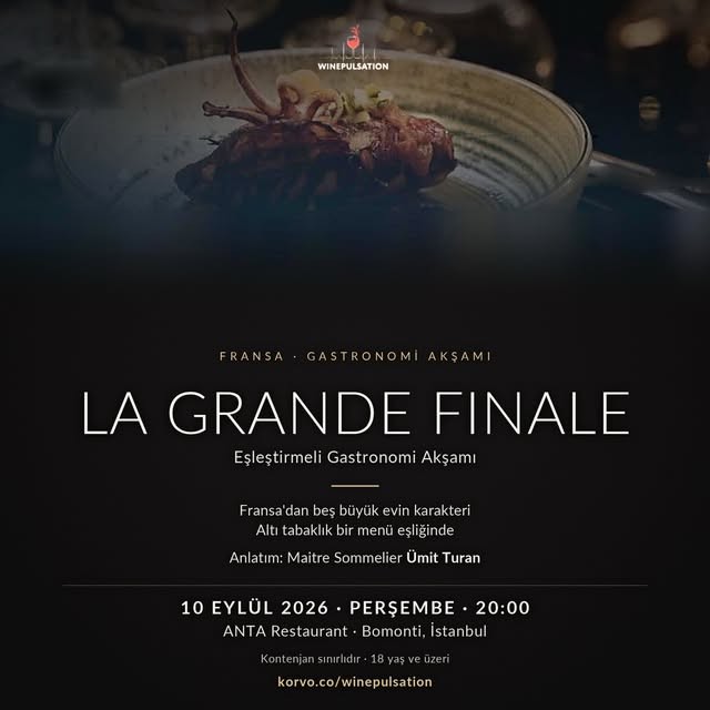 Meritage Society programme: French gastronomy · Istanbul